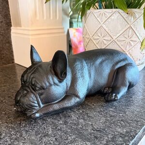 French bulldog statue - home decor - outdoor garden decor  Resin material